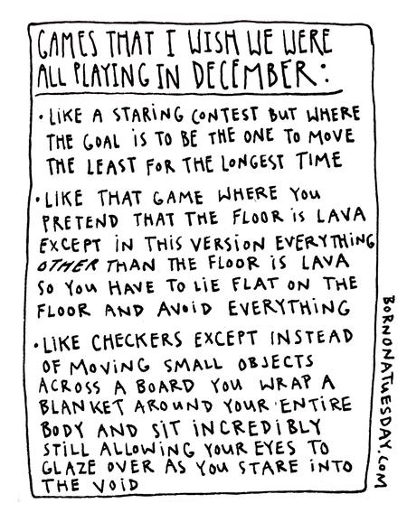 everyone who is successfully getting through their holiday prep tasks is losing so hard right now