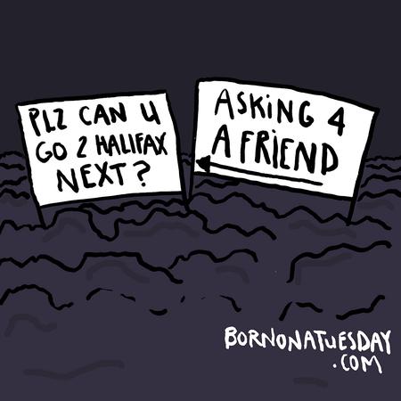 the friend is me. i am the friend.