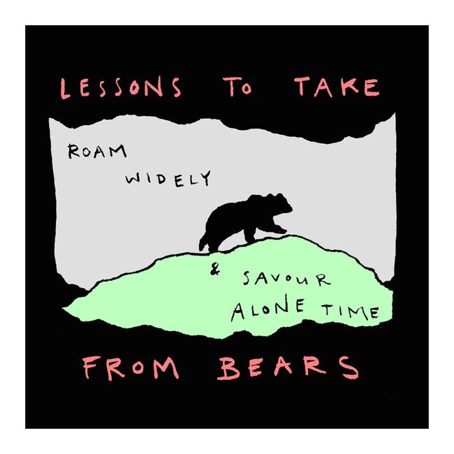 I kept mistyping "grizzly bear" when I was looking up reference images; every time, it came out as "grozzlybear"